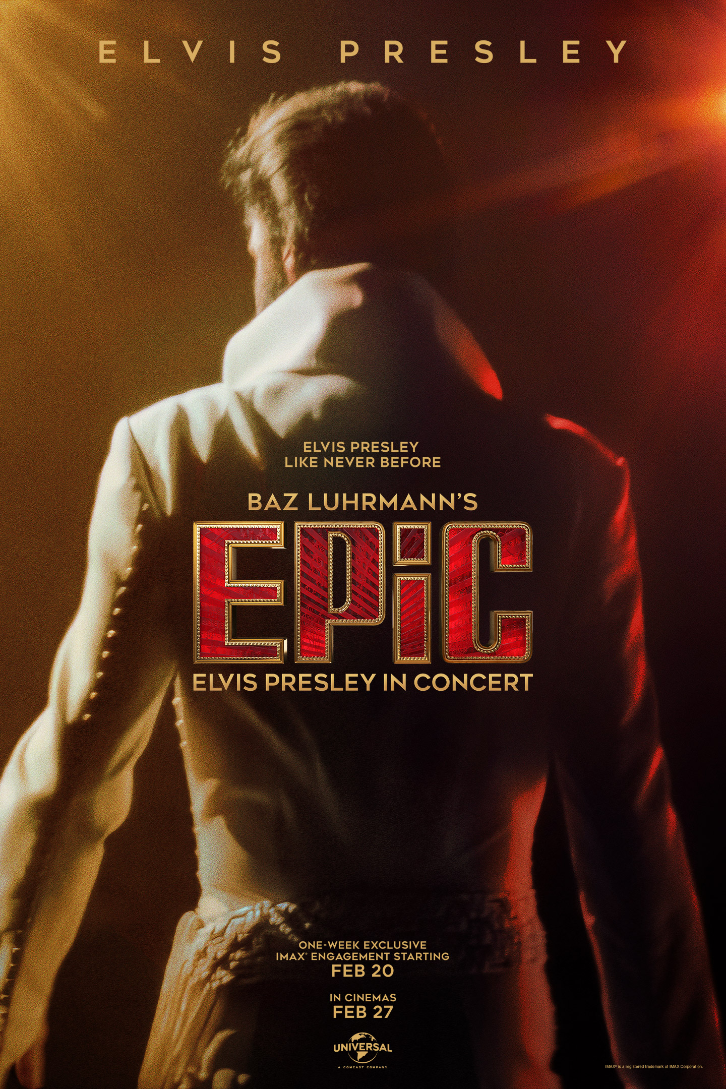 Poster: EPiC: Elvis Presley in Concert