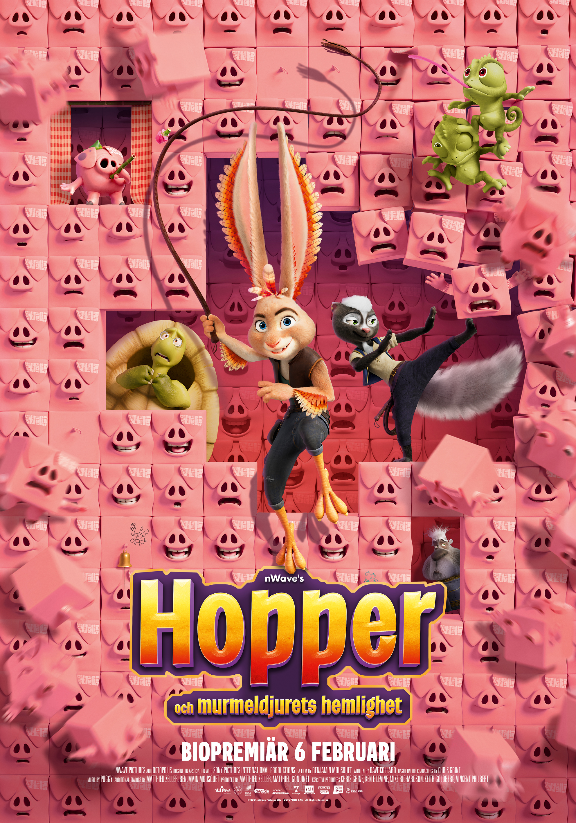 Poster: Hopper och murmeldjurets hemlighet